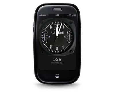 Altimeter Palm Pre product shot